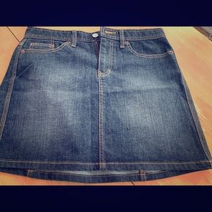 GAP jean skirt